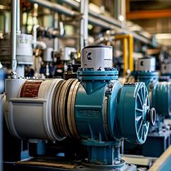 Person holding walkie-talkie