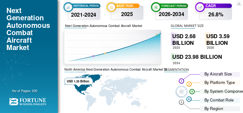 Next Generation Autonomous Combat Aircraft Market