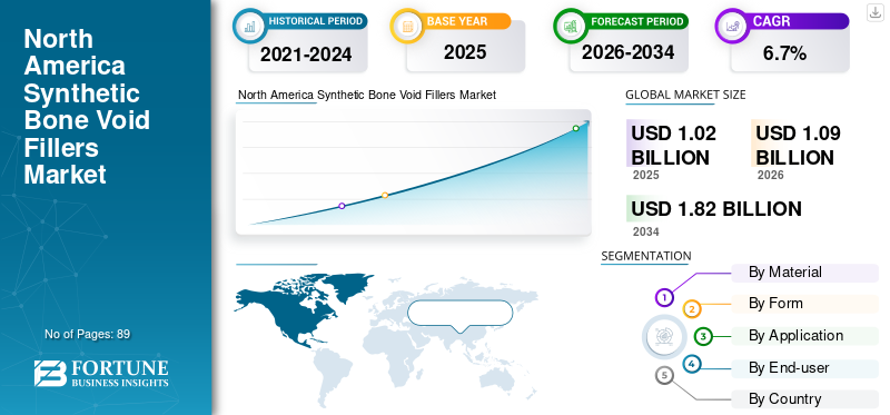 North America Synthetic Bone Void Fillers Market