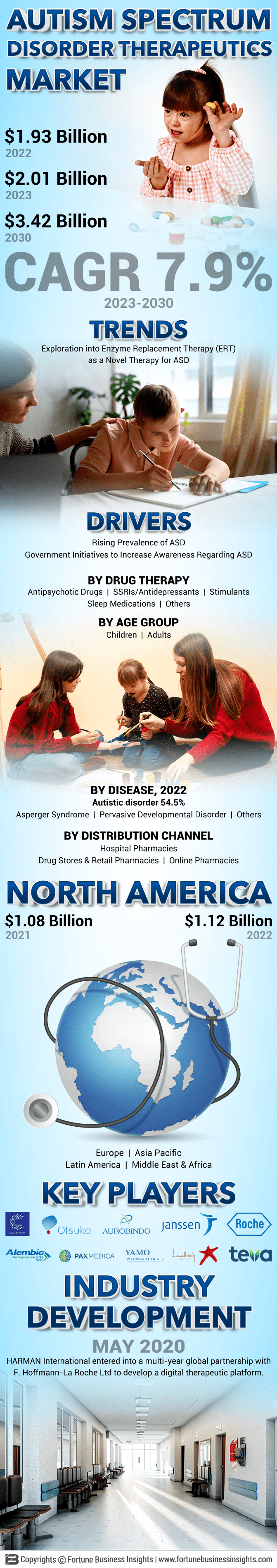 Autism Spectrum Disorder Therapeutics Market