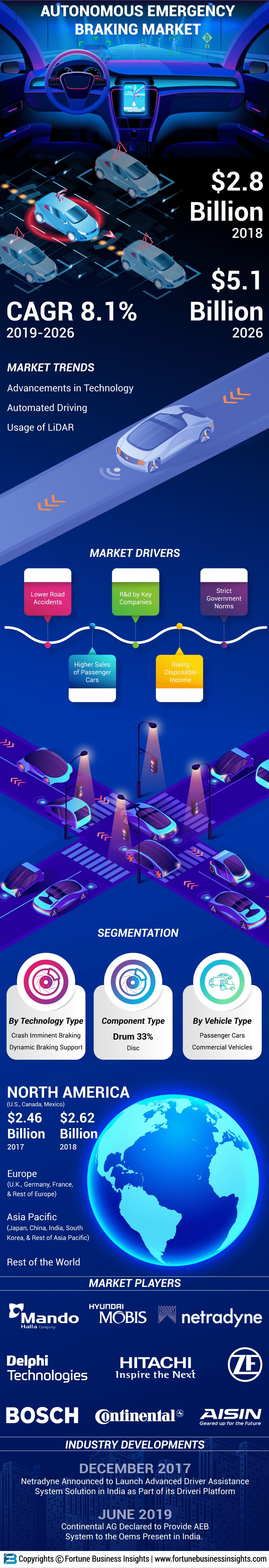 Automotive Autonomous Emergency Braking System (Aeb) Market