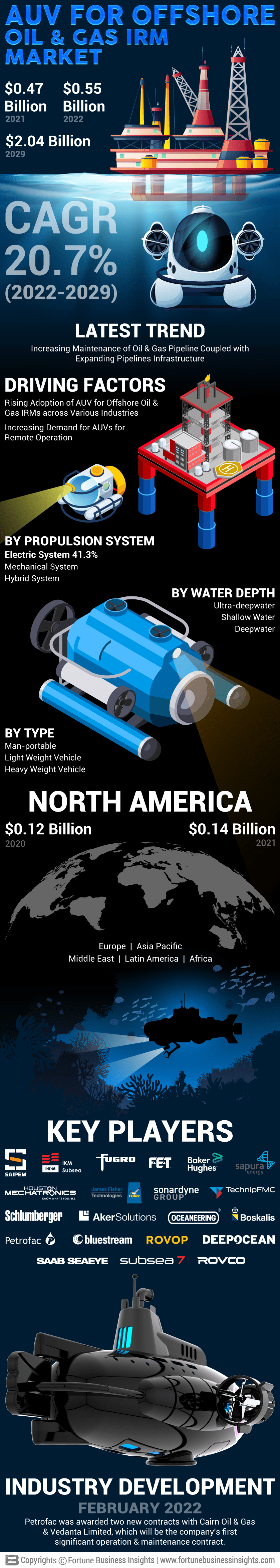 AUV for Offshore Oil and Gas IRM Market