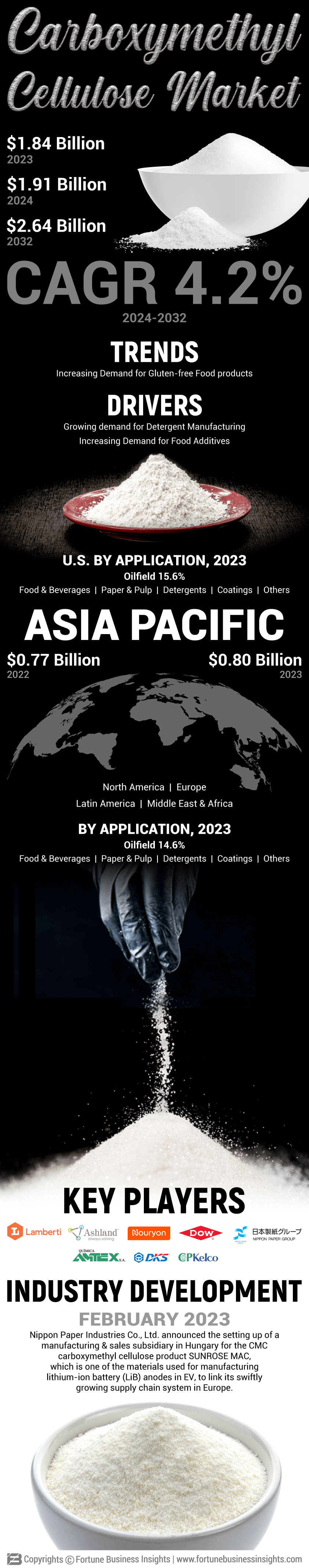 Carboxymethyl Cellulose Market