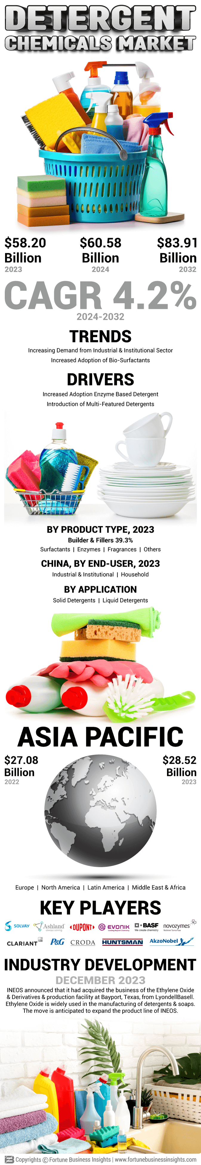 Detergent Chemicals Market