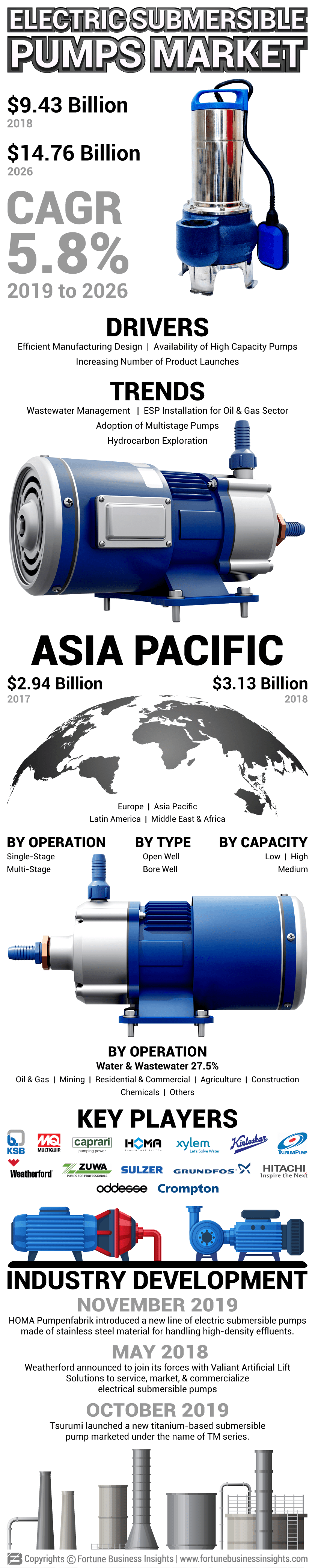 Electric Submersible Pumps Market
