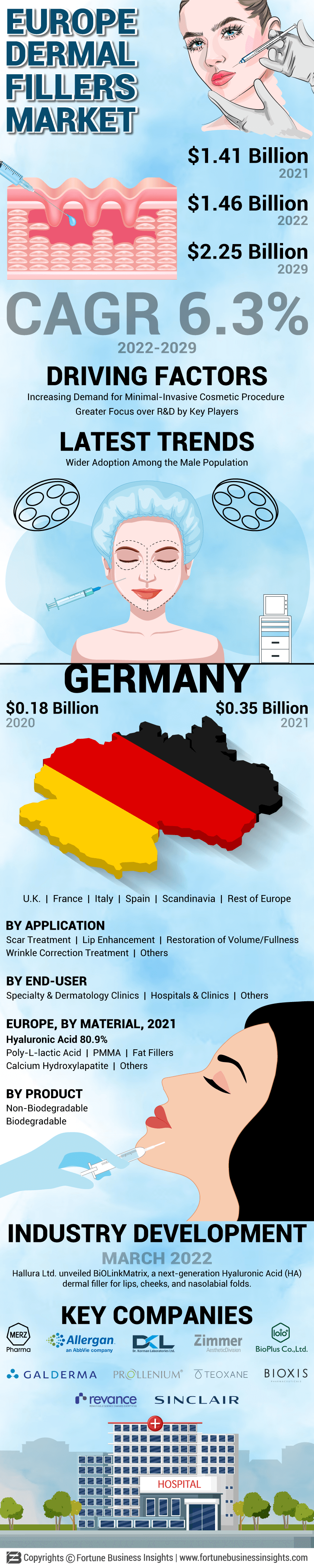 Europe Dermal Fillers Market