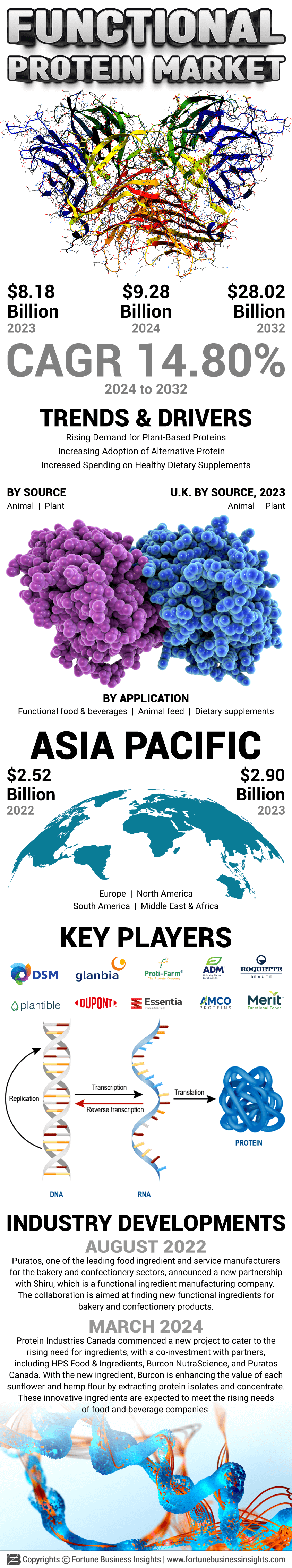 Functional Proteins Market