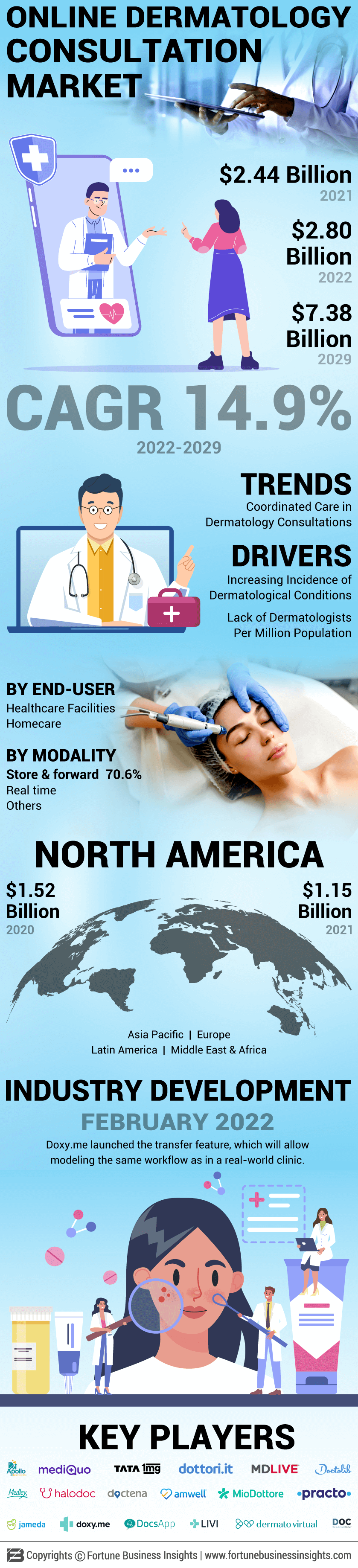 Online Dermatology Consultation Market