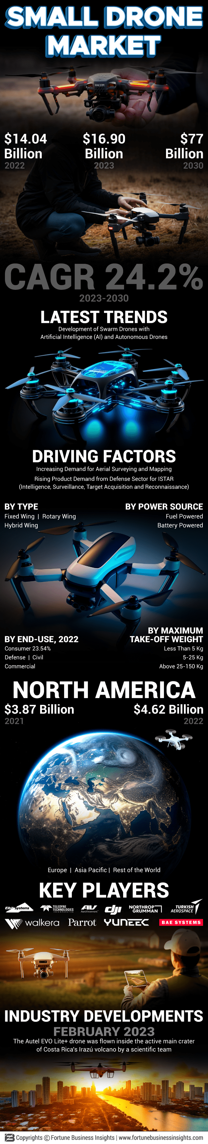 Small Drones Market
