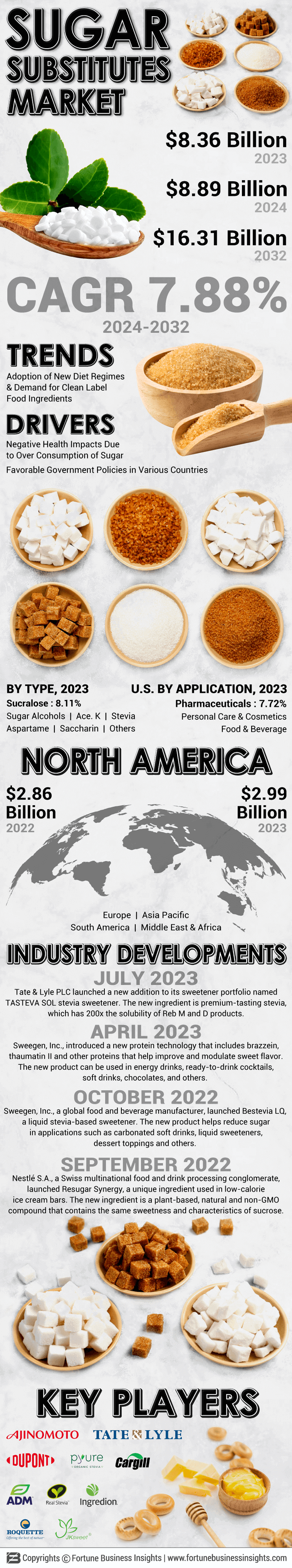 Sugar Substitutes Market