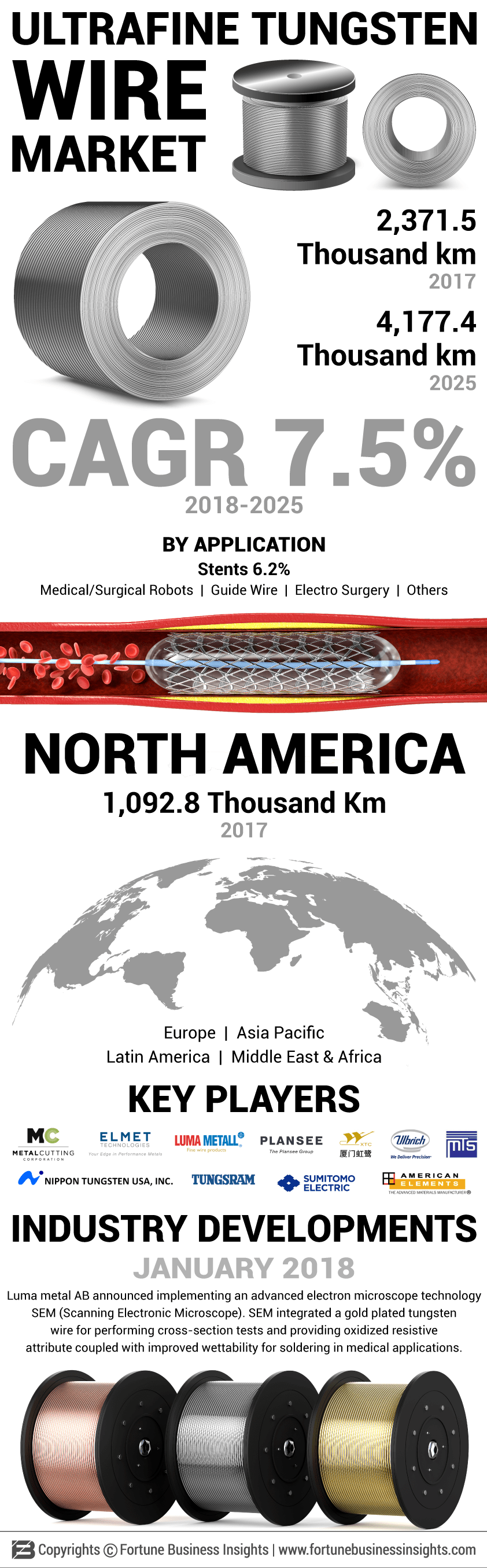 Ultrafine Tungsten Wire Market